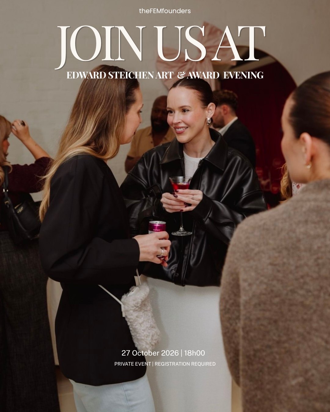 Join theFEMfounders at Edward Steichen Art & Award Evening